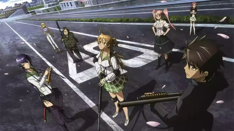 highschool of the dead anime