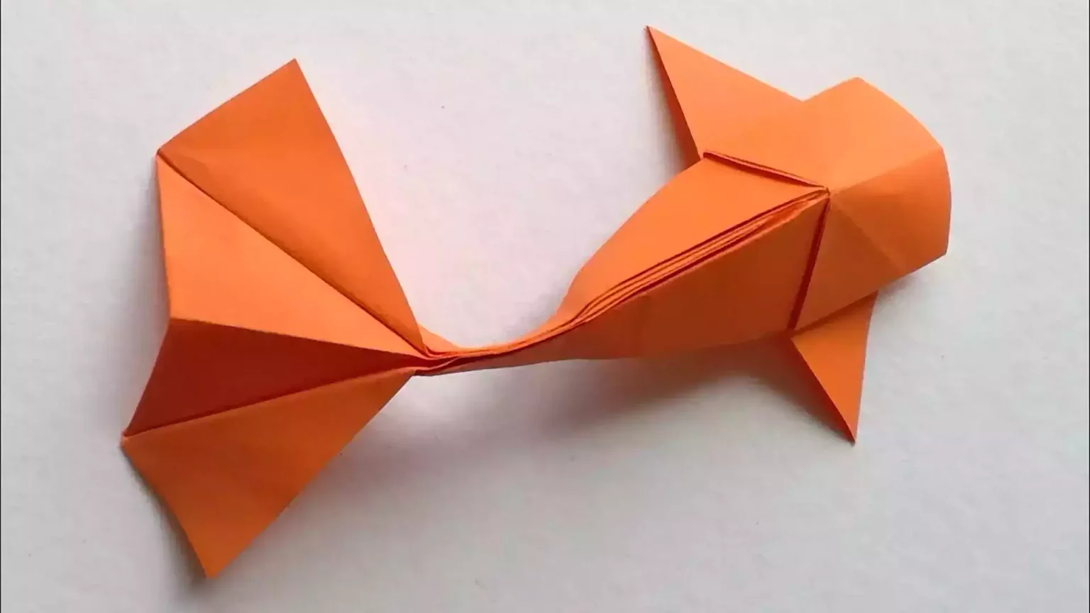 Origami ile balık yapımı