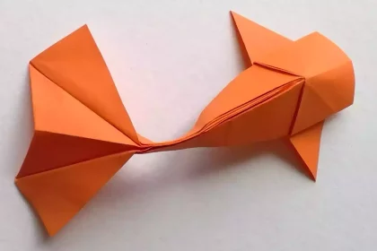 Origami ile balık yapımı