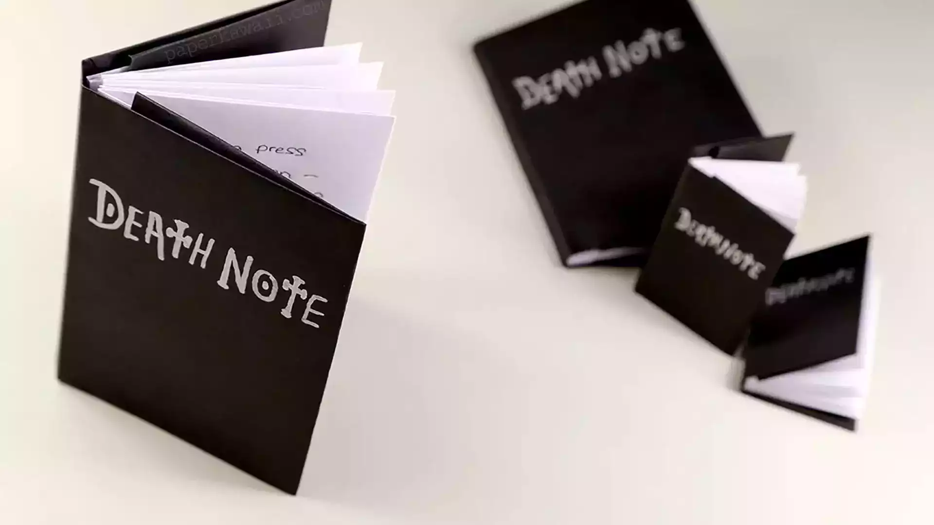 Origami ile death note yapımı