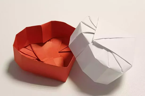 Origami ile kalpli kutu yapımı