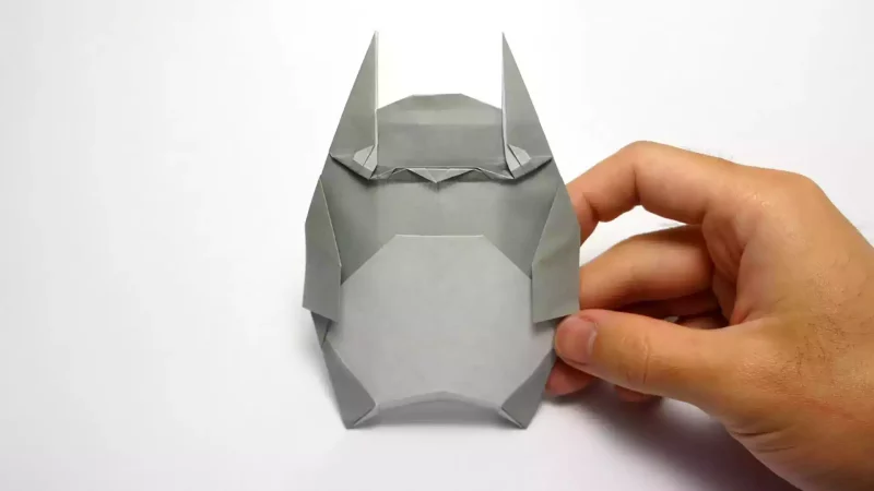 Origami ile totoro yapımı