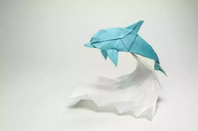 Origami ıslak katlama tekniği 10