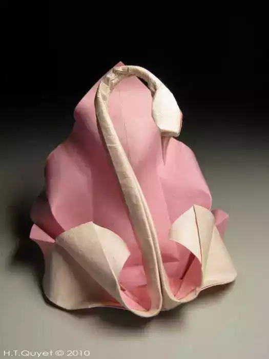 Origami ıslak katlama tekniği 2