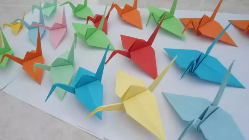 Origaminin tarihinden turna kuşu hikayesi ve yapılışı