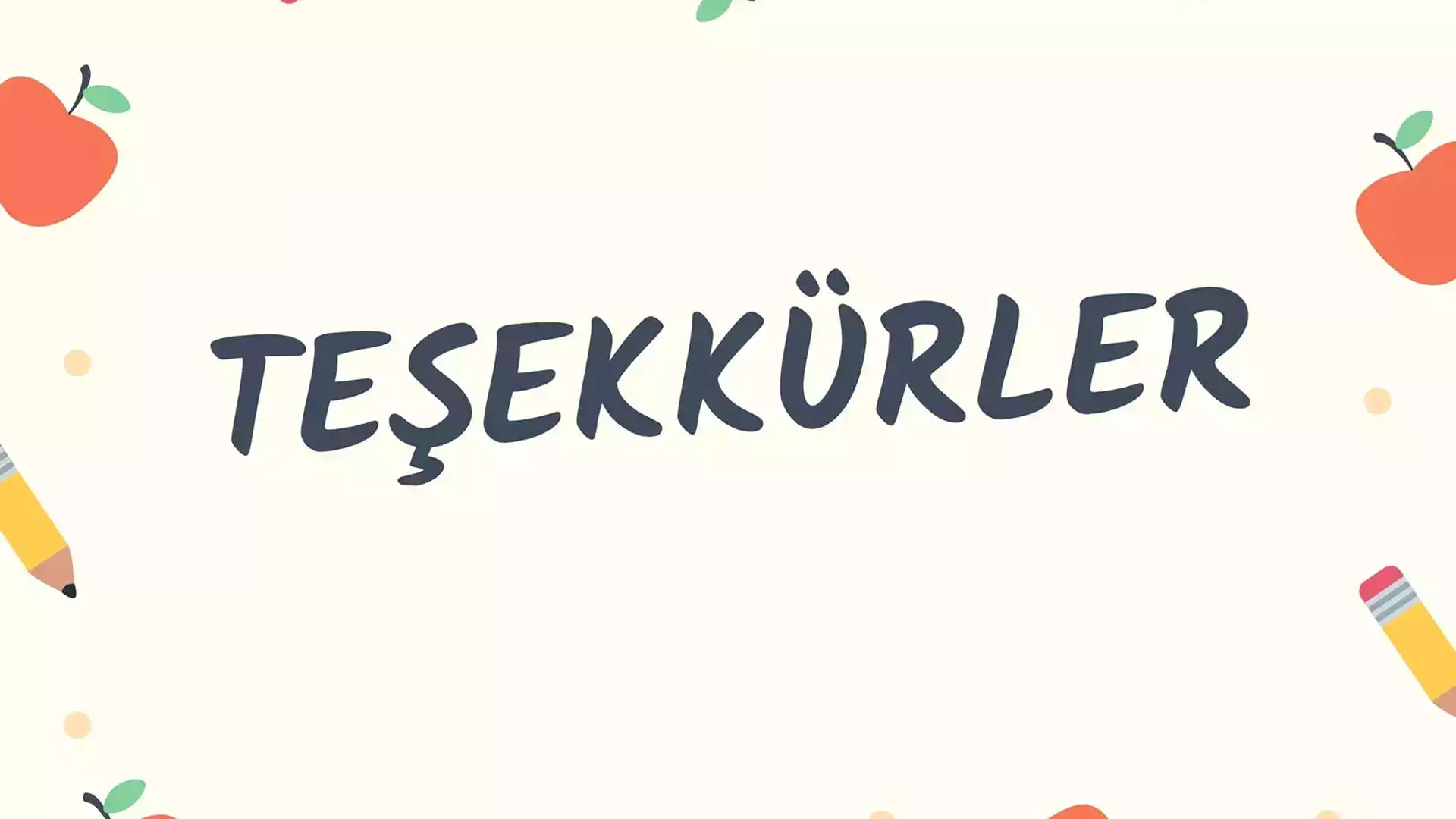 teşekkürler